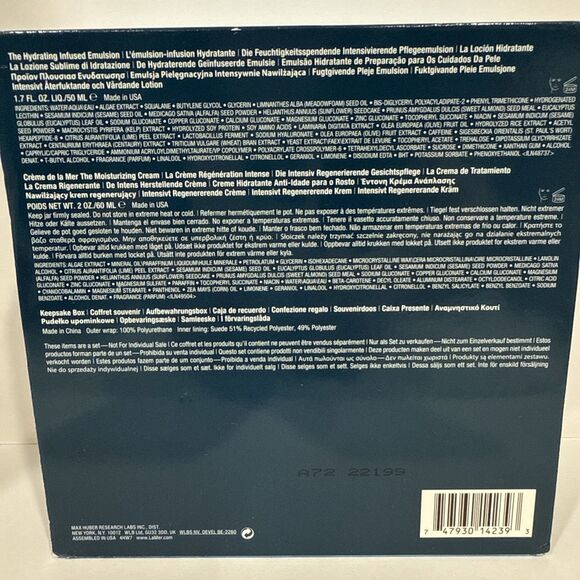 La Mer Revitalizing Hydration Collection Moisturizering Cream 2oz Emulsion 1.7oz - Picture 2 of 3